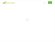 Tablet Screenshot of homeorganica.com.br